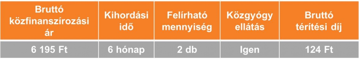 OB kompressziós combcsonk harisnya (II. komporesszió)
